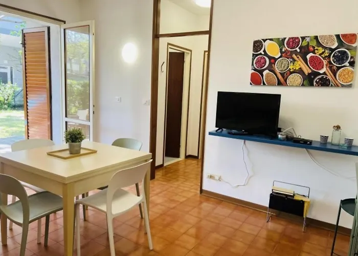 With Garden Near The Bibione